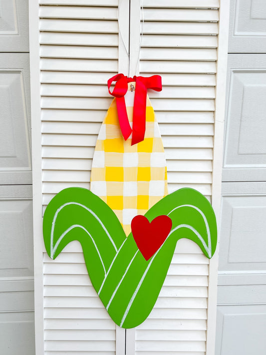 Buffalo Check Corn Cob - Miss Molly Designs, LLC