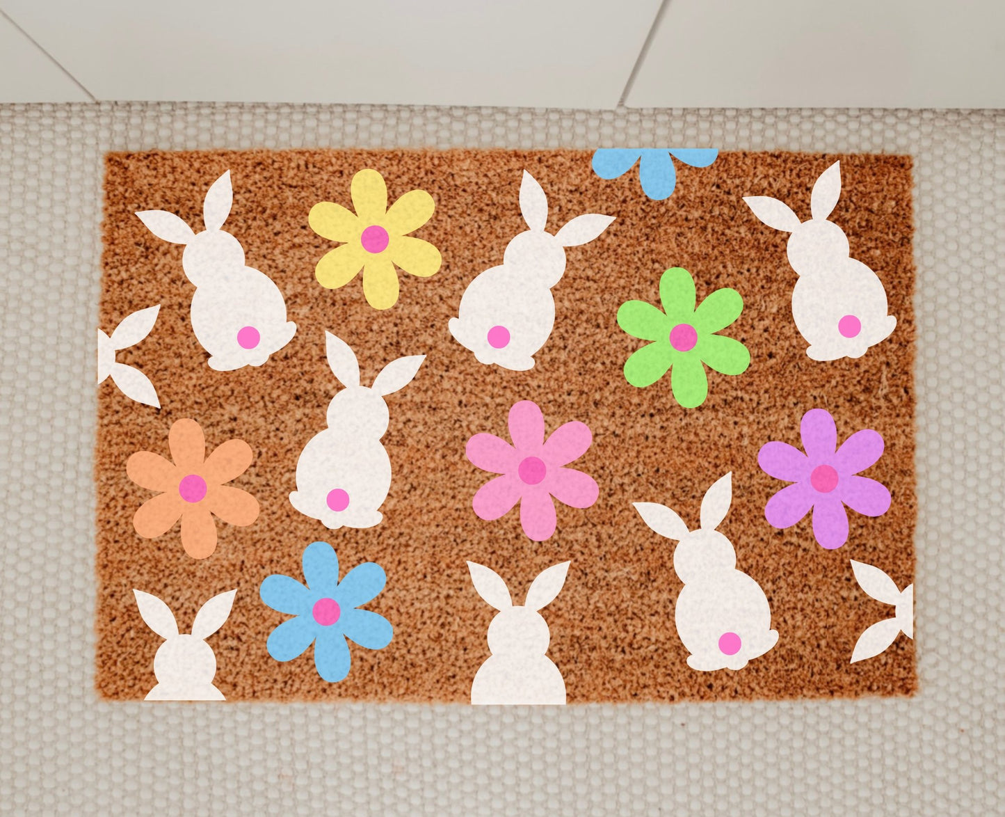 Bunnies and Flowers - Miss Molly Designs, LLC