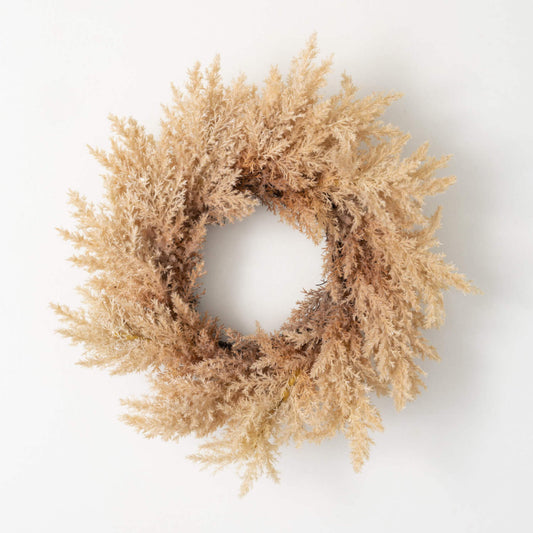 Cream Reed Wreath - Miss Molly Designs, LLC