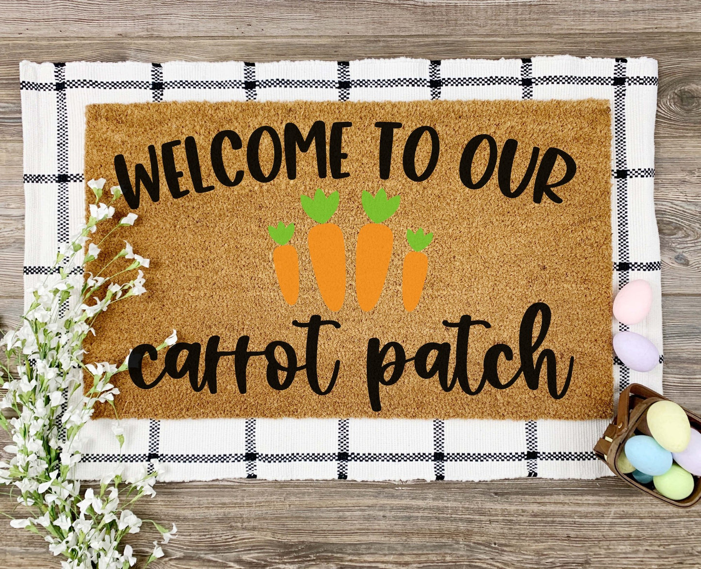 Custom Carrot Patch - Miss Molly Designs, LLC