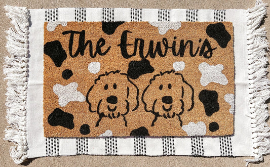 Custom Dog - 2 Dogs - Miss Molly Designs, LLC