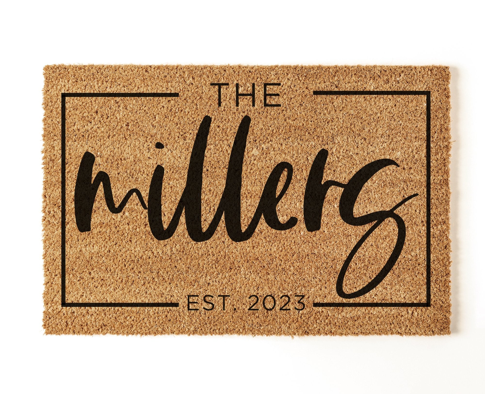 Custom Name Centered Border – Miss Molly Designs, LLC
