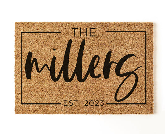 Custom Name Centered Border - Miss Molly Designs, LLC