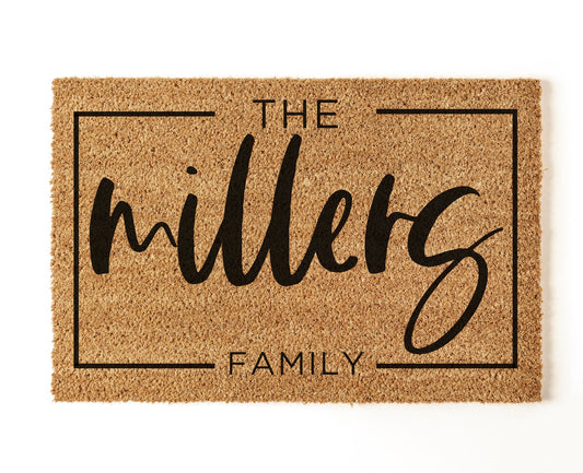 Custom Name Centered Border - Miss Molly Designs, LLC