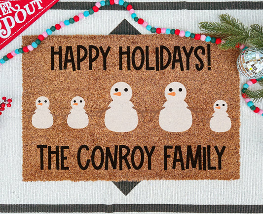 Custom Name Merry Christmas - Miss Molly Designs, LLC