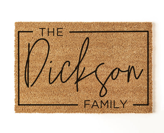 Custom Name Side Border - Miss Molly Designs, LLC