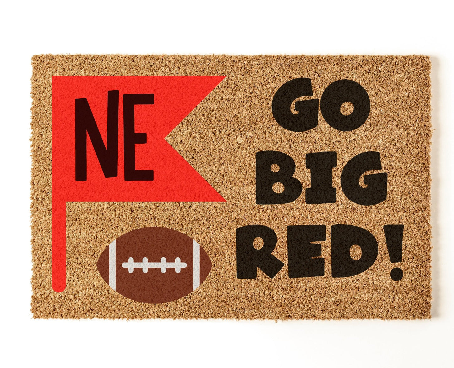 Go Big Red Football - Miss Molly Designs, LLC