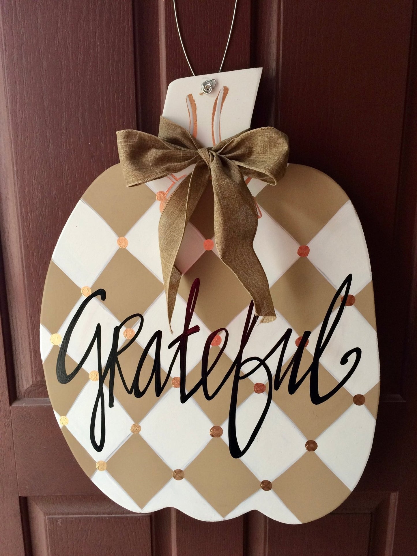 Grateful Pumpkin - Miss Molly Designs, LLC