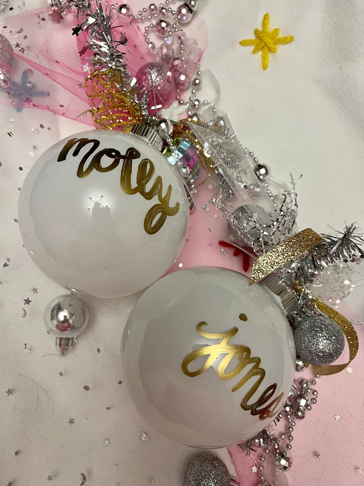 Hand-Lettered Name Ornament - Miss Molly Designs, LLC