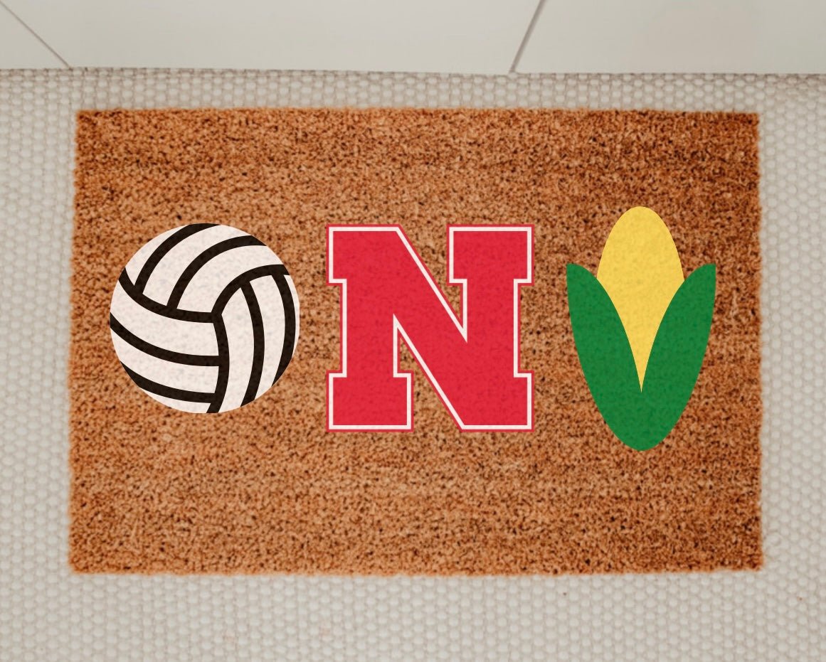 Husker State Corn Volleyball - Miss Molly Designs, LLC