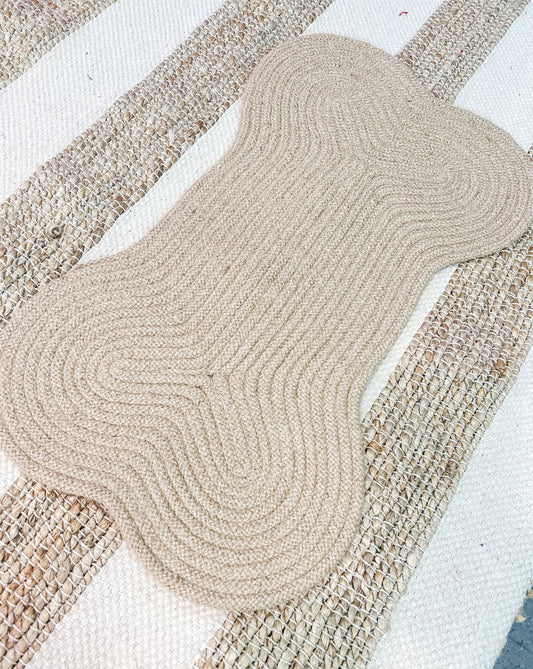Jute Dog Bone - Miss Molly Designs, LLC