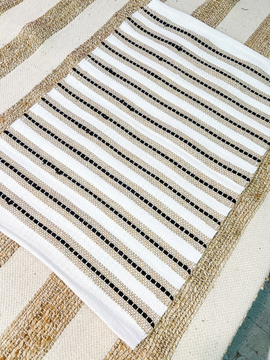 Jute Stripe Rug - Self Checkout at Creative Collab Collection - Miss Molly Designs, LLC