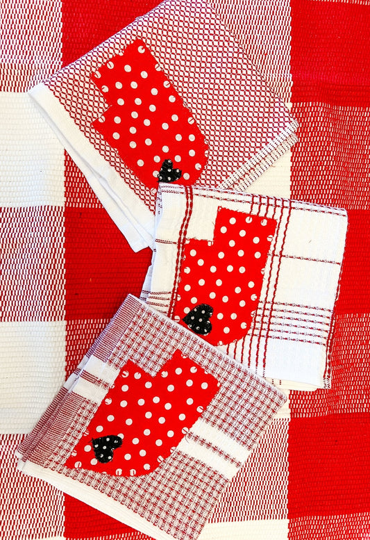 Nebraska State Dishcloth - Miss Molly Designs, LLC