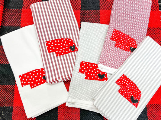 Nebraska State Towel - Miss Molly Designs, LLC