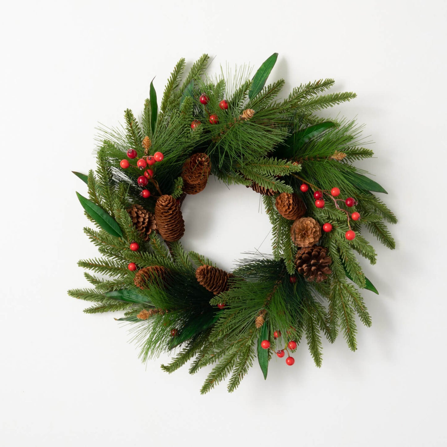 Pine Berry Wreath - Miss Molly Designs, LLC