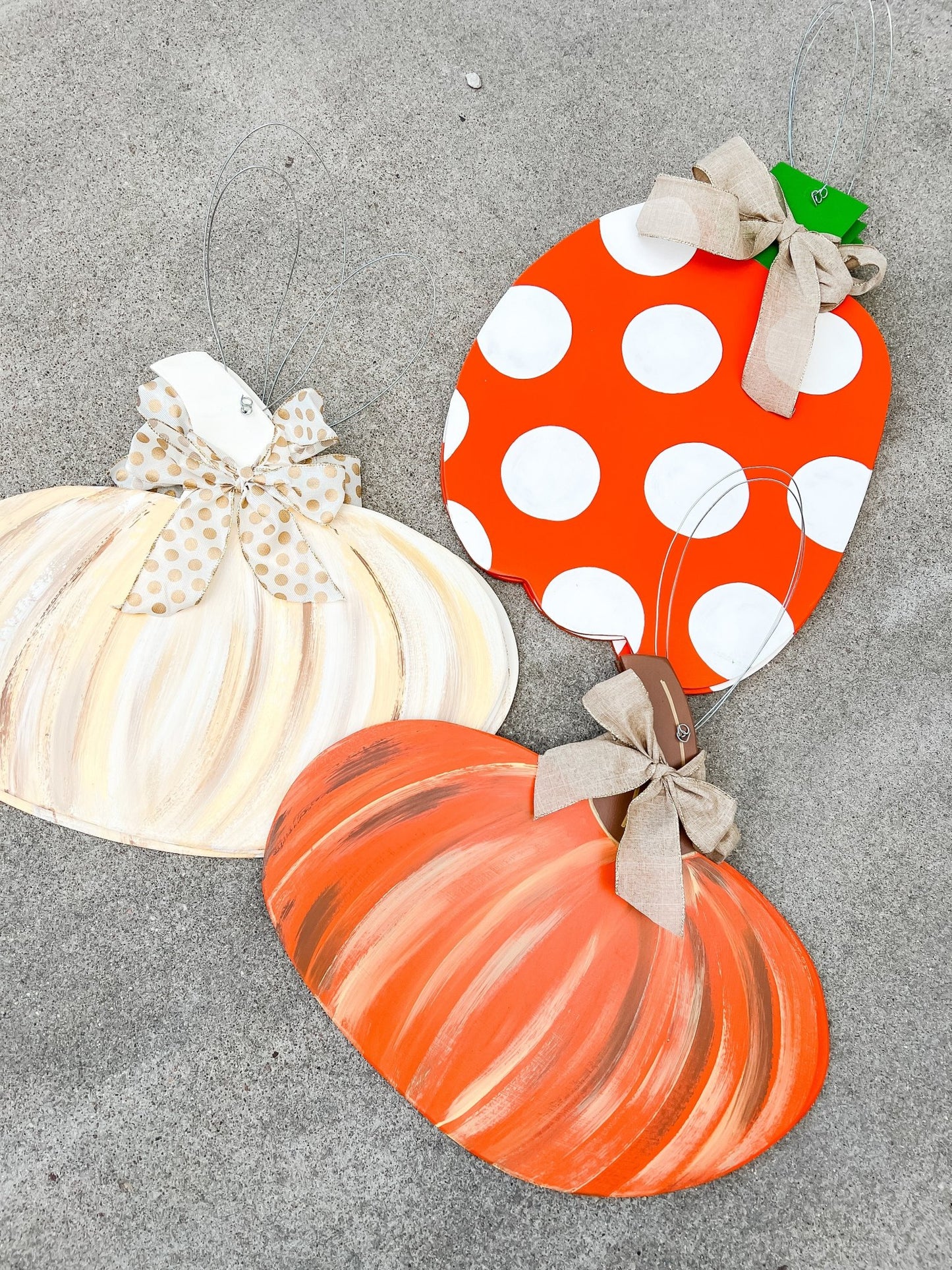 Polka Dot Pumpkin - Miss Molly Designs, LLC