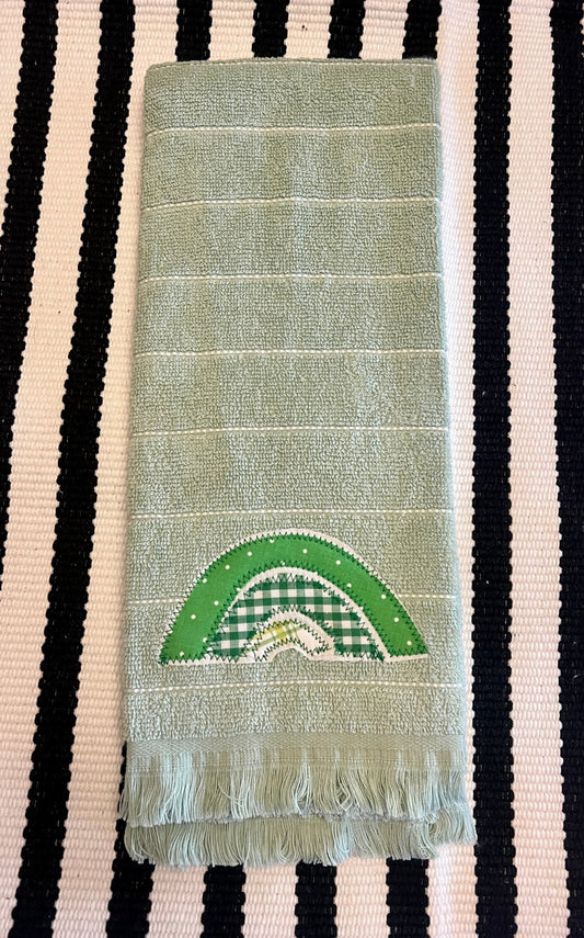 Saint Patrick's Rainbow Towel - Miss Molly Designs, LLC