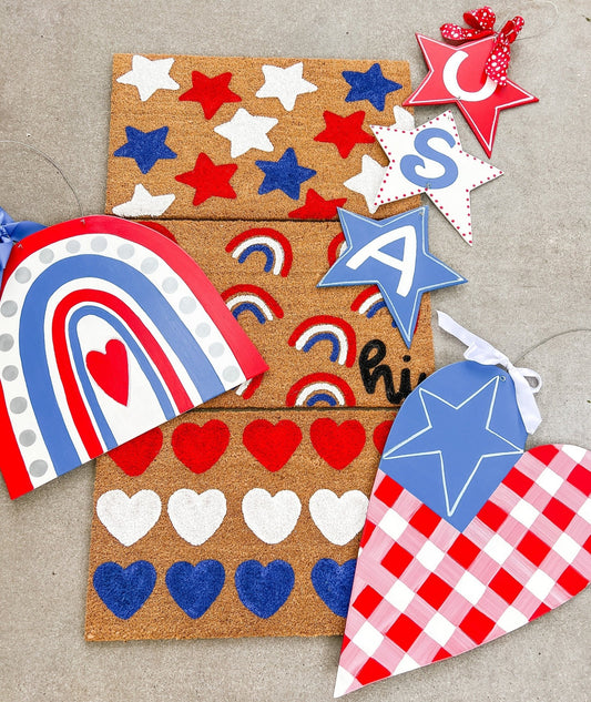 Scattered 4th of July Stars - Miss Molly Designs, LLC