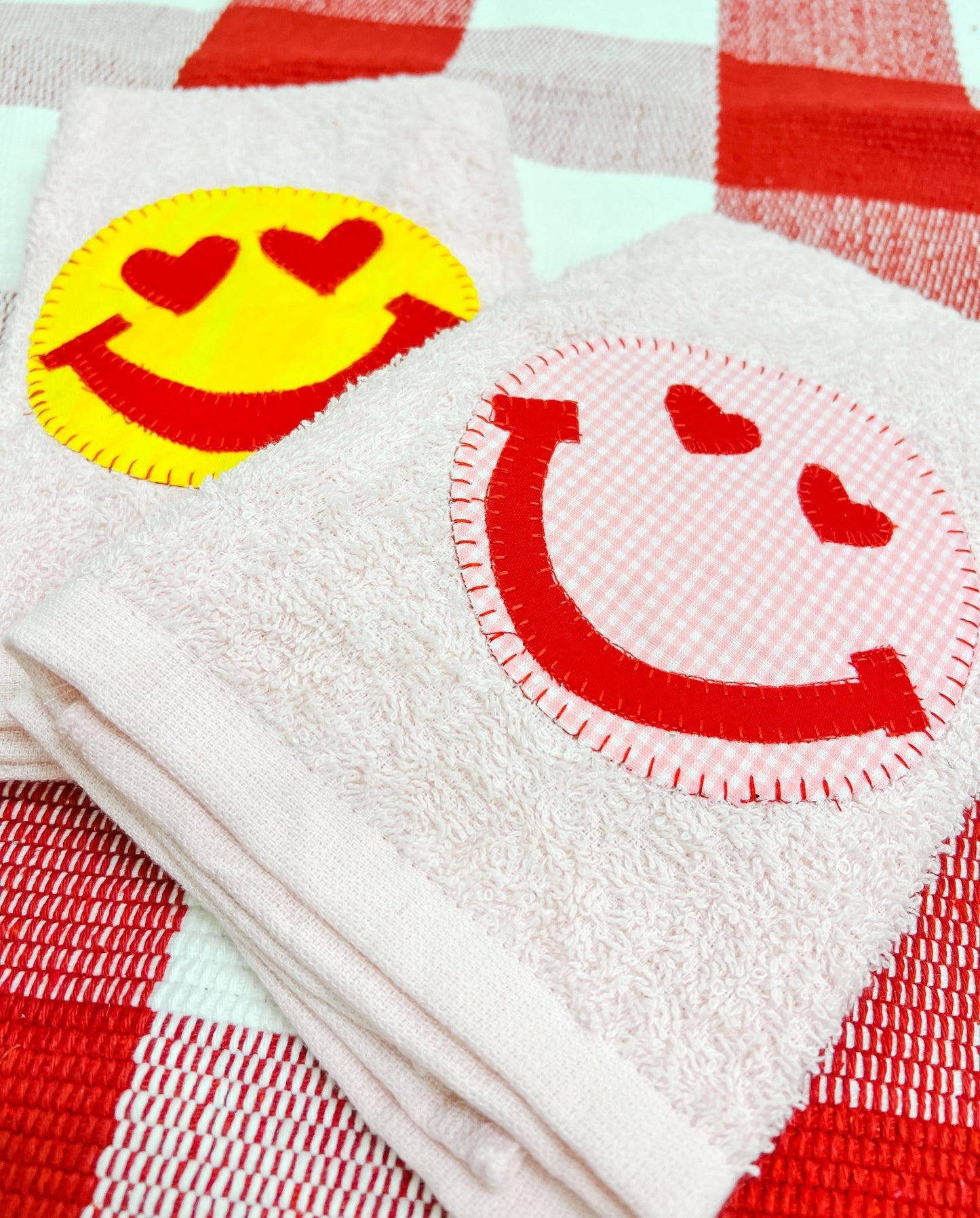 Smiley t Bar Mop Towel - Miss Molly Designs, LLC