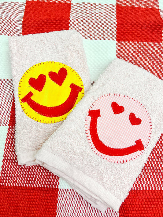 Smiley t Bar Mop Towel - Miss Molly Designs, LLC