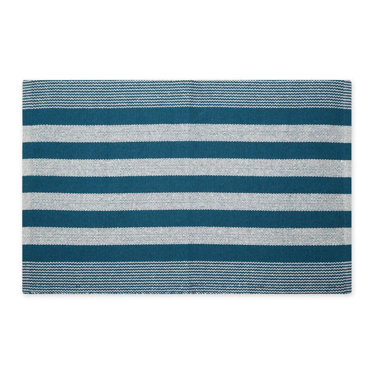 Turquoise Blue Cabana Stripe - Miss Molly Designs, LLC