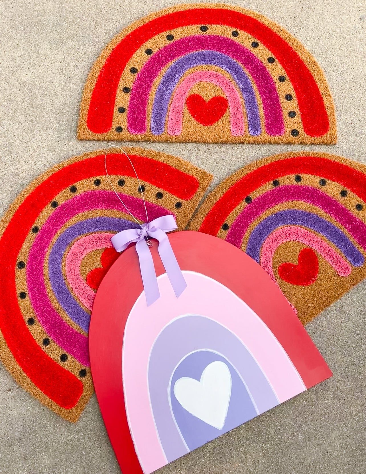 Valentine Rainbow - Self Checkout at Creative Collab Collection - Miss Molly Designs, LLC