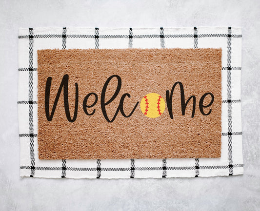 Welcome - Customizable Sportsball - Miss Molly Designs, LLC