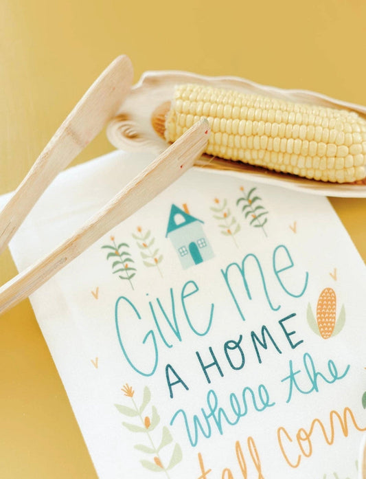Where The Corn Grows Towel - Miss Molly Designs, LLC