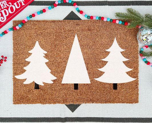 White Christmas Trees - Miss Molly Designs, LLC