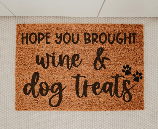 Wine & Dog Treats - Miss Molly Designs, LLC