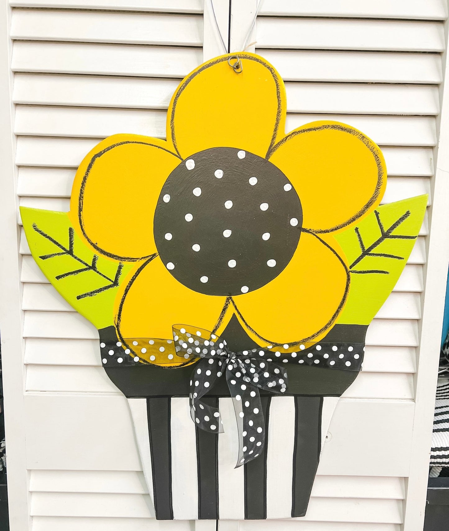Yellow Flower - Miss Molly Designs, LLC